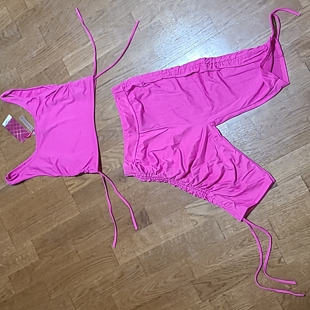 Summer 2PCs Crop Top Short Set